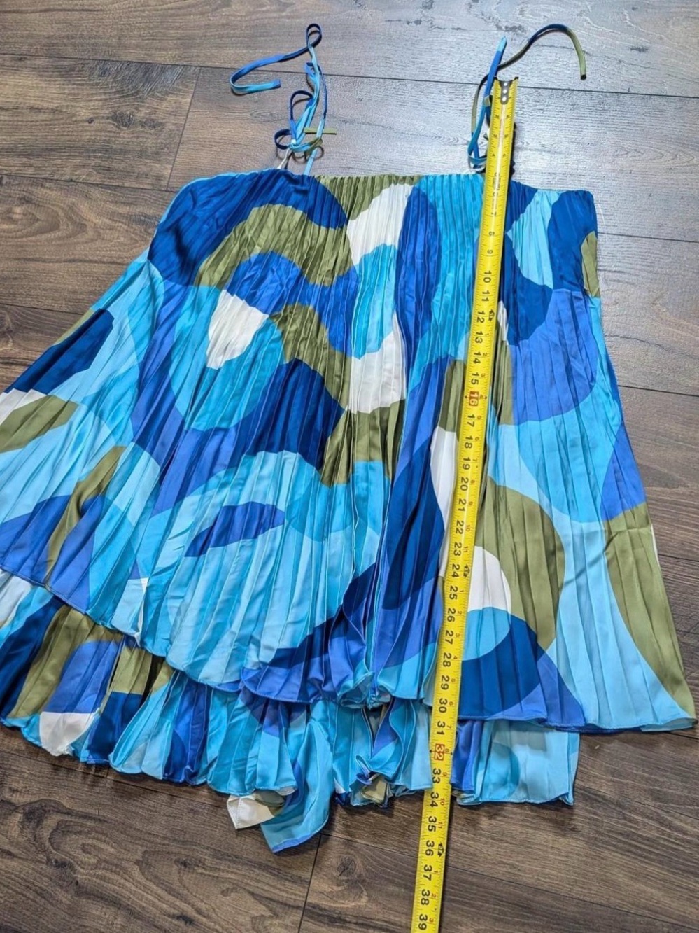 Hutch blue abstract pattern romper - Picture 5 of 6